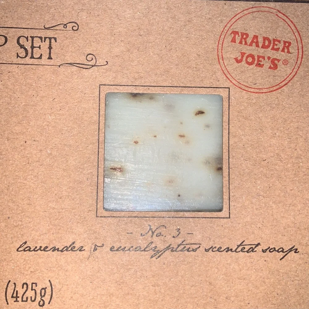 Brand New in Packaging Trader Joe’s Handcrafted Bar Soap Set